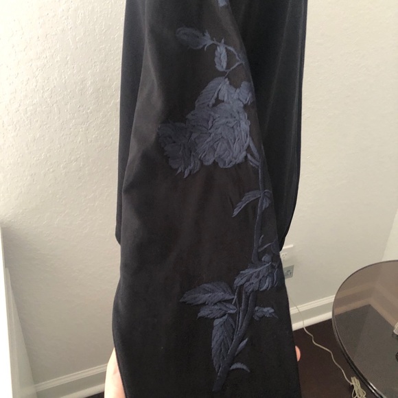 Dries Van Noten Hargan Embroidered Jersey Top